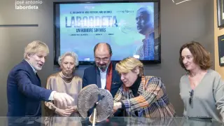 Presentación del premio Forqué dedicado al documental de Labordeta.