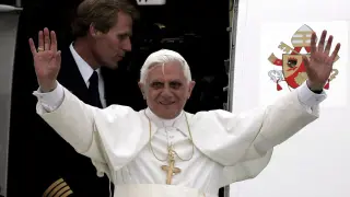 La vida del Papa Benedicto XVI, en imágenes