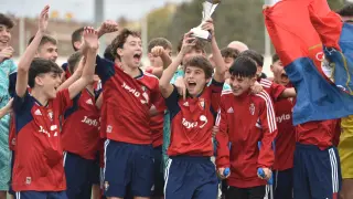 Osasuna se proclamó campeón de la Aragón Cup.