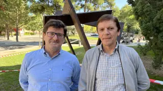Los matemáticos Luis Rández y Juan Ignacio Montijano