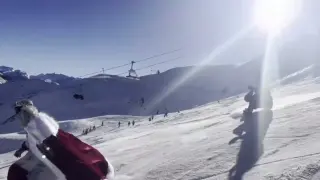 Los Reyes Magos llegan a Cerler esquiando