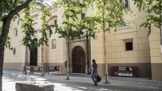 Convento de las Clarisas Descalzas, en pleno centro de Badajoz.