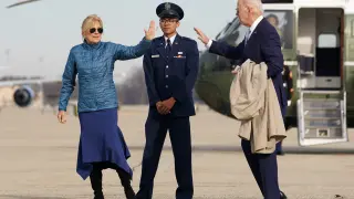 Joe Biden y Jill Biden viajan a El Paso.