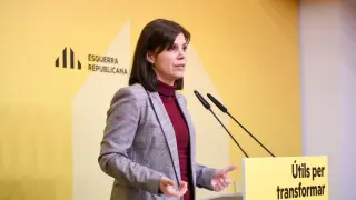 La portavoz de ERC y secretaria general adjunta, Marta Vilalta.