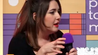 Ángela Rodríguez, en el polémico vídeo.