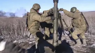 Soldados rusos en Ucrania.