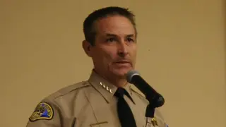El sheriff del condado de Tulare, Mike Boudreaux