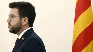 Rueda de prensa de Aragonès