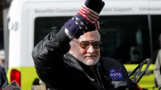 Buzz Aldrin, en una imagen de 2019.