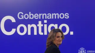 Teresa Ribera en la rueda de prensa tras Consejo de Ministros