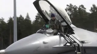 F-16, en una foto de archivo.