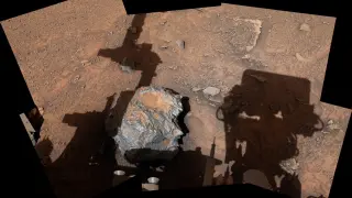 Foto publicada por el equipo del Curiosity de la NASA en Twitter