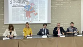 Presentación del XXIII Congreso de Periodismo de Huesca.