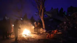 Las peraciones de rescate continúan en Kahramanmaras después del gran terremoto