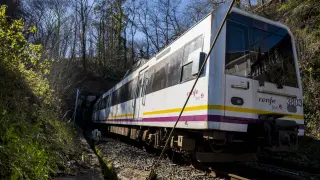 Un tren de cercanías cantabria