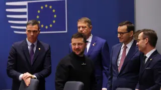Ukrainian President Volodymyr Zelenskiy visits Brussels