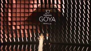 Los presentadores de los Goya 2023