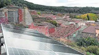 Instalación fotovoltaica en Luco de Jiloca.