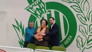 Iván Reales, Cristina Gallart y Fernando Lascorz.
