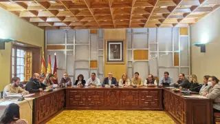 Pleno del Ayuntamiento de Jaca.