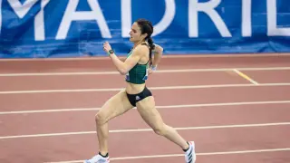 La atleta aragonesa Cristina Espejo.