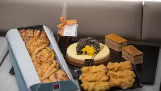 Selección de productos de la pastelería Tolosana.