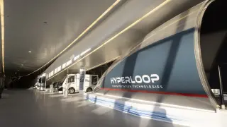 hyperloop MOBILITY CITY / PABELLON PUENTE ( ZARAGOZA )