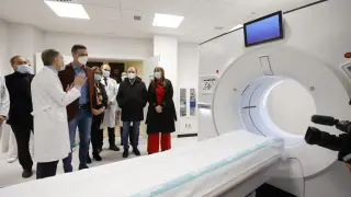 Visita de Pedro Sánchez al hospital Clínico de Zaragoza