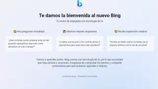El buscador Bing incorpora un chat con el que hasta hace poco se podía mantener una conversación