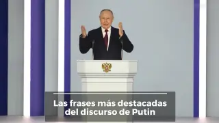 Las frases más destacadas del discurso de Putin