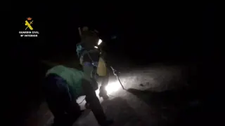 La Guardia Civil rescata a un hombre que se precipitó 100 metros por un nevero en Ordesa