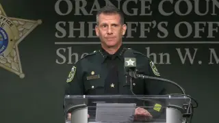 El sheriff del condado de Orange, John Mina, en Florida.
