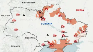 Guerra Ucrania: finales de febrero 2022