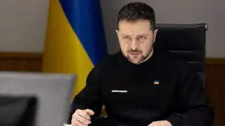 El presidente de Ucrania, Volodimir Zelenski