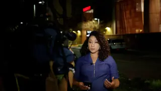 Una periodista de la NBC informa desde el lugar donde ocurrieron los hechos