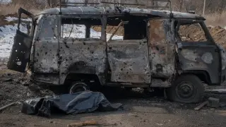 Un fallecido tras un ataque en la ciudad de Bajmut