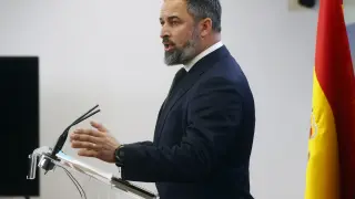 Abascal registra moción de censura contra Pedro Sánchez