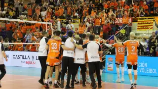 Copa del Rey de voleibol 2023, cuartos de final: Pamesa Teruel-Léleman Conqueridor Valencia