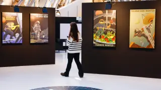 La exposición 'Marte. La conquista de un sueño' en el Mobility City.