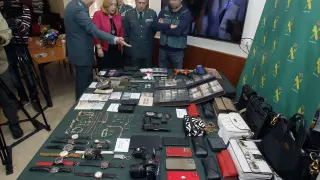 La Guardia Civil desvela la operación 'Goverla Sur' que ha permitido desarticular una banda especializada en robos a ucranianos desplazados por la invasión rusa de su país