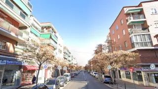 Viviendas en la calle de la Oca, en Carabanchel (Madrid).