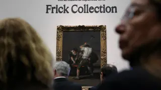 La obra 'La fragua', de Goya, una de las que pueden verse en el Prado dentro de la Frick Collection.