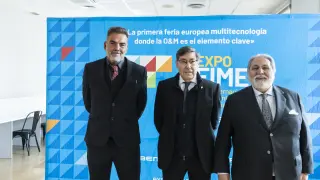 Arturo Aliaga en la inauguración de ExpoFimer 2023.