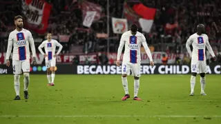 Partido de Champions Bayern-PSG