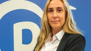 Sandra González, candidata del PP en Tamarite de Litera.