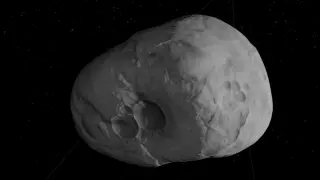 Imagen del asteroide  2023 DW