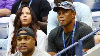 Tiger Woods y su exnovia Erica Herman.