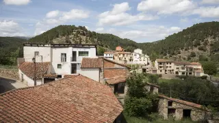 Vista general de Cabra de Mora en Teruel.