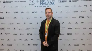 El zaragozano David Navarro, en el Festival de Cine de Málaga