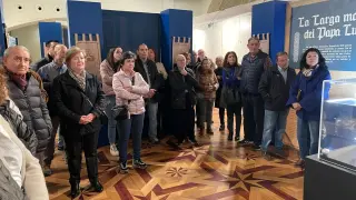 La exposición itinerante “La forja de un Papa” hace su primera parada en Calatayud para dar a conocer la figura del illuecano Benedicto XIII